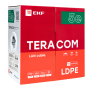 Кабель витая пара TERACOM Cat.5E F/UTP 4 пары solid внешний оболочка LDPE цвет черный (упак. 305м)