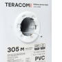 Кабель витая пара TERACOM PRO Cat.5E F/UTP 4 пары solid 24AWG оболочка PVC цвет серый (упак. 305м)