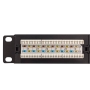 Патч-панель TERACOM PRO 19'' Cat.6 1U неэкранированная UTP 24 порта RJ-45 Dual IDC