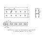 STRUT-профиль двойной 41х41х1,5х400 EKF